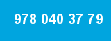 978 040 37 79